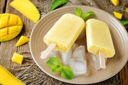 Pineapple Mango Popsicles