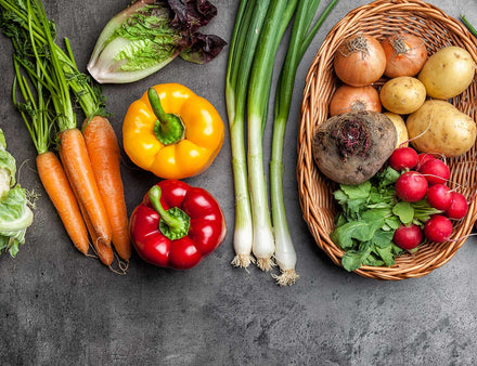 Raw or boiled vegetables?